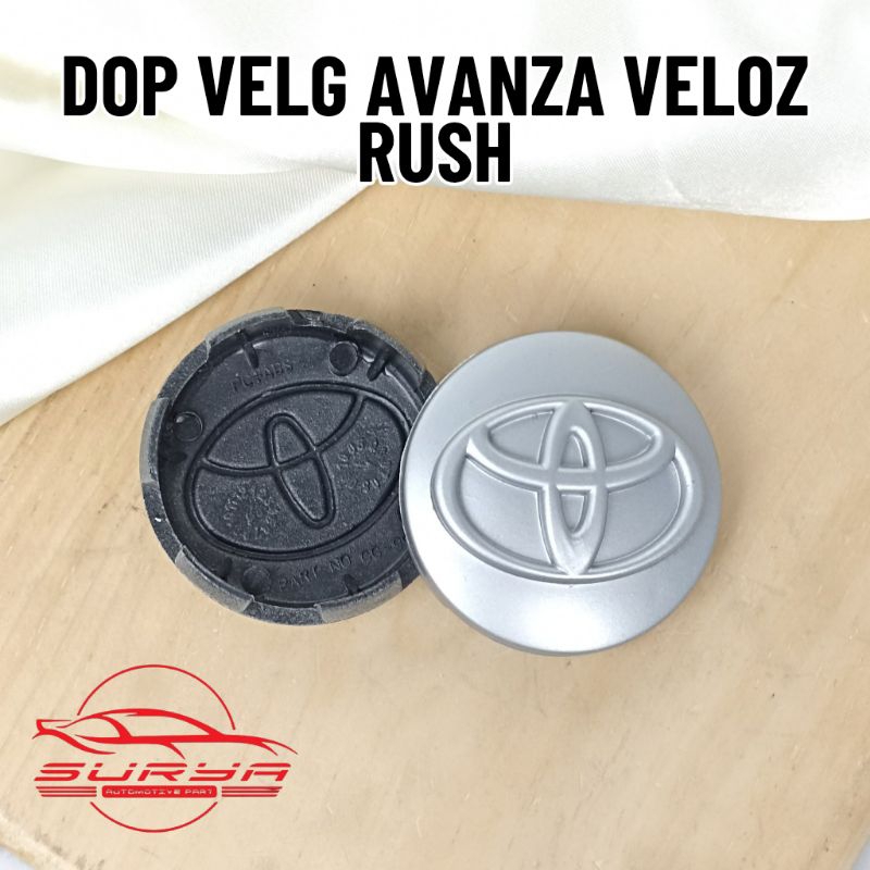 Dop Velg / Tutup Roda Toyota Avanza Veloz Rush Diameter 5.8Cm