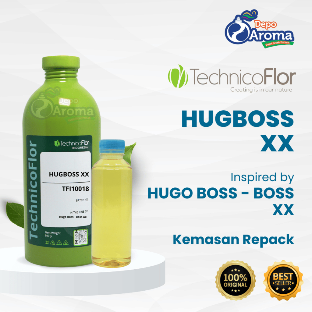 PARFUM BIBIT MURNI - HUGBOSS XX - REPACKING - TECHNICOFLOR