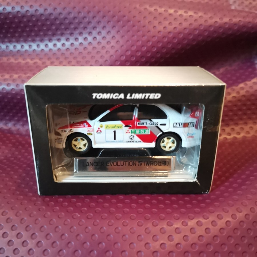 Tomica Limited Lancer Mitsubish Evolution IV WRC Evo 4 Rally No Number