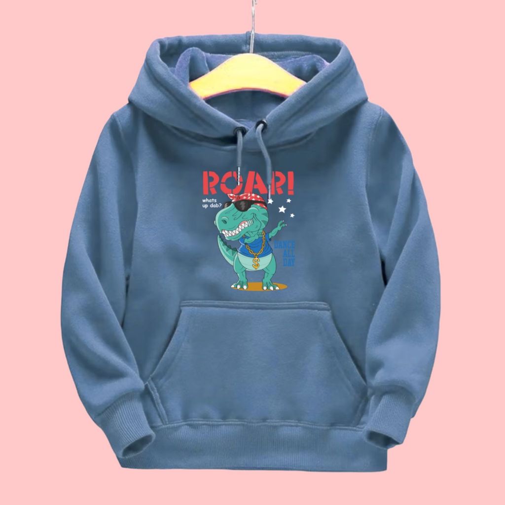 HOODIE ANAK ROAR DINO KIDS