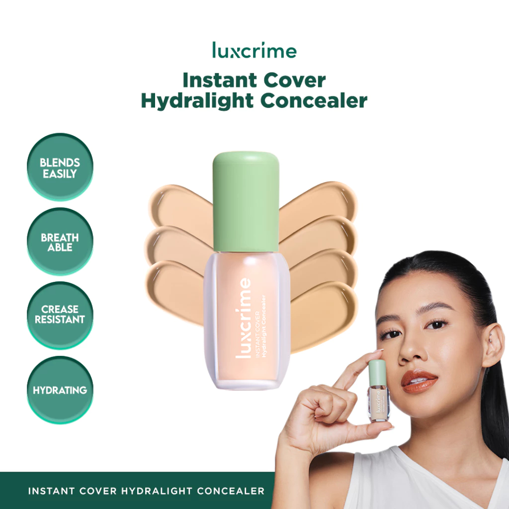 Luxcrime Instant Cover Hydralight Concealer Luxcrime Instant Cover Concealer Luxcrime Instant Convea
