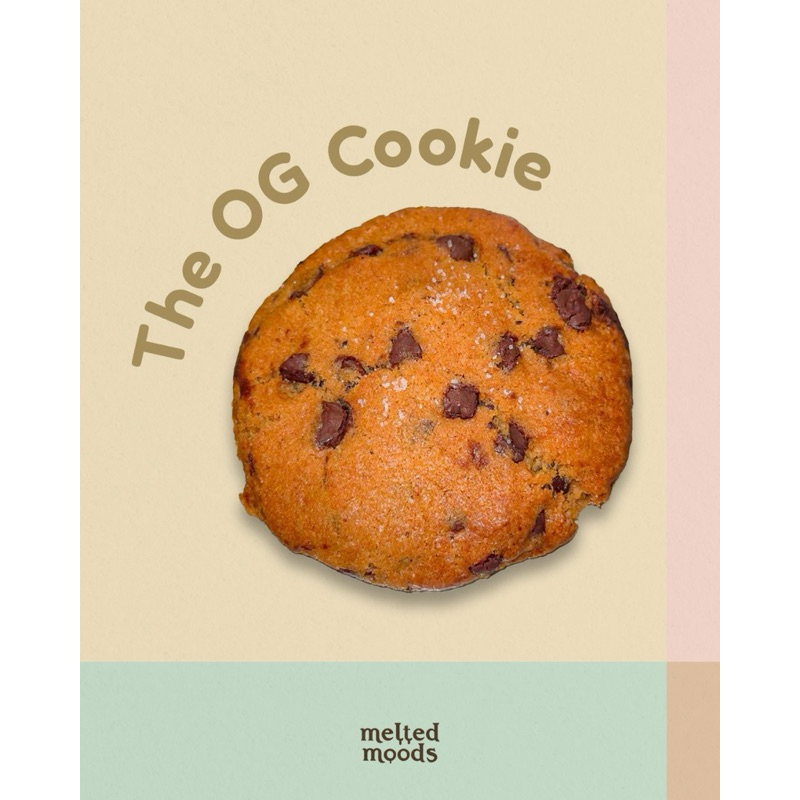 

The OG Cookie | Signature Premium Soft Cookies | Melted Moods