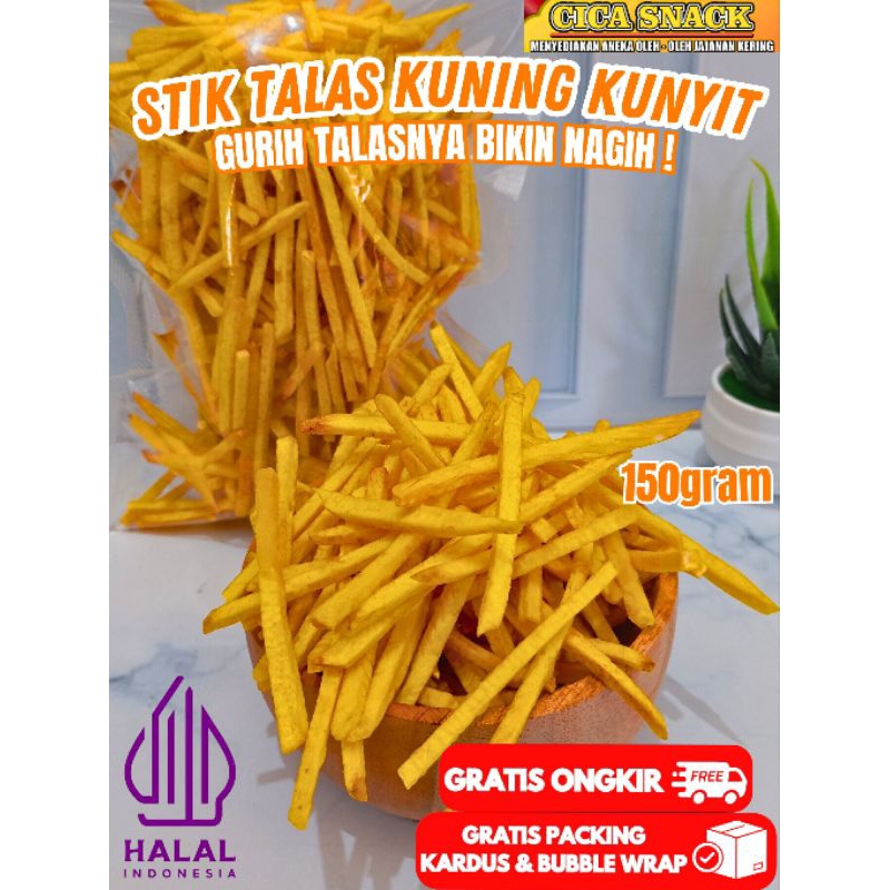 

Keripik Stik Talas Kuning 150gram