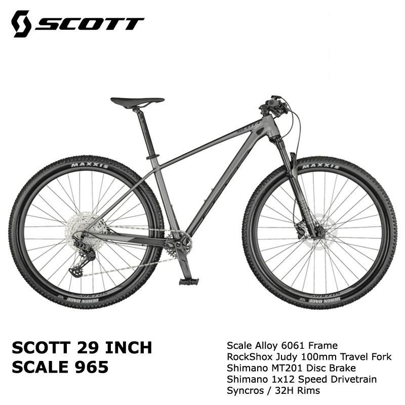 SCOTT SCALE 965 [29 INCH] SEPEDA MTB 12 SPEED