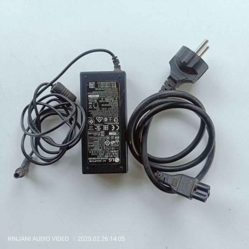 ADAPTOR TV LED LG 19 VOLT 2.53 AMPER 29MT45A-PT 29MT47A-PT