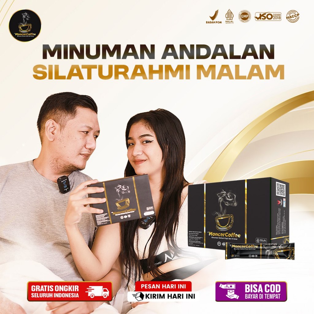 

NFmonceer Coffee 1 Box Isi 8 Sachet Asli Minuman Kopi Pria Dengan Ektrak Bahan Herbal Tanpa Efek Samping