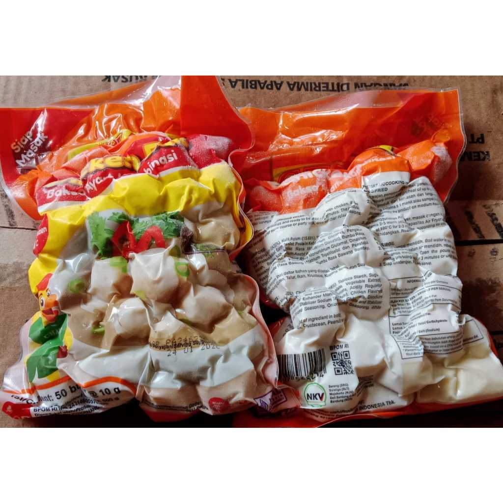 

Bakso Ayam Champ kemasan 500gr