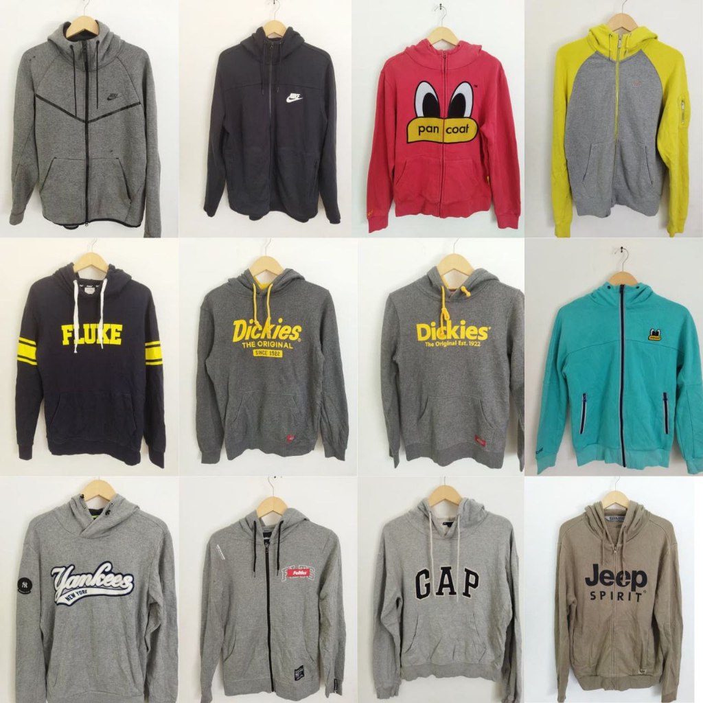 Jaket Hoodie Crewneck CN branded jaket murah pria dan wanita hoodie motif dan polos murah