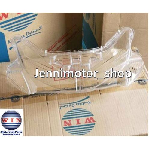 Mika Lampu Depan / Kaca Lampu Depan Yamaha New Aerox Merk Win