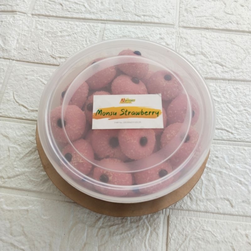 

Kue Monde Susu Strawberry Kue Ekonomis Enak Renyah Cookies Lebaran Dan Hari Raya