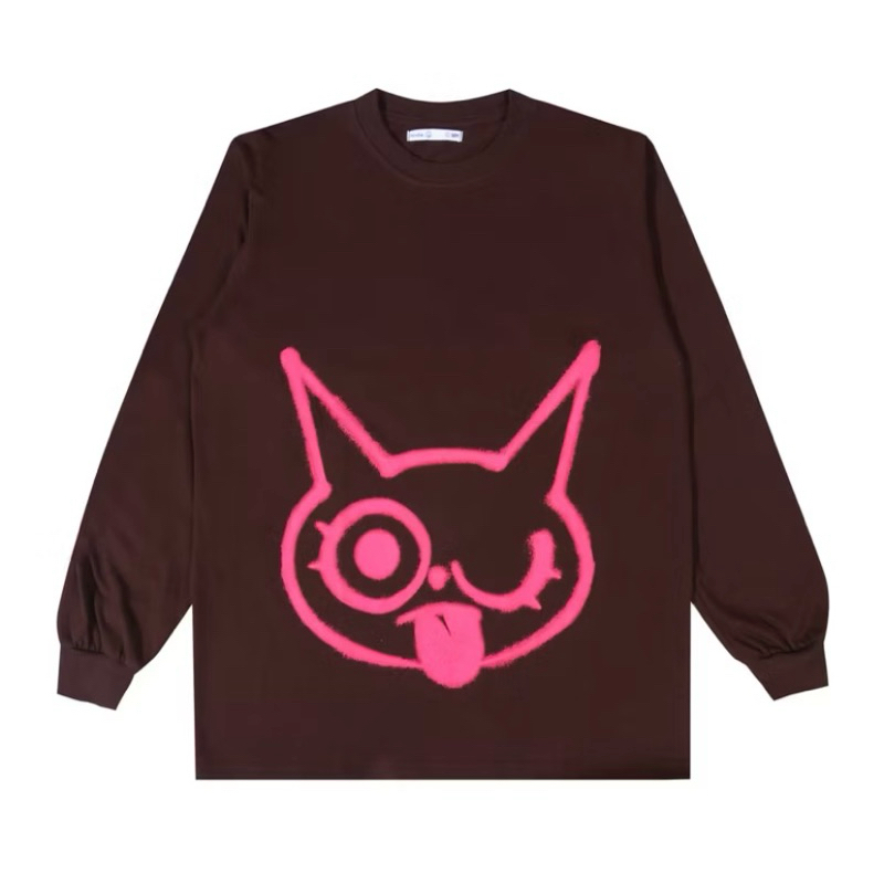 Hindia - Satu Hari Lagi Longsleeve - T-shirt - Brown