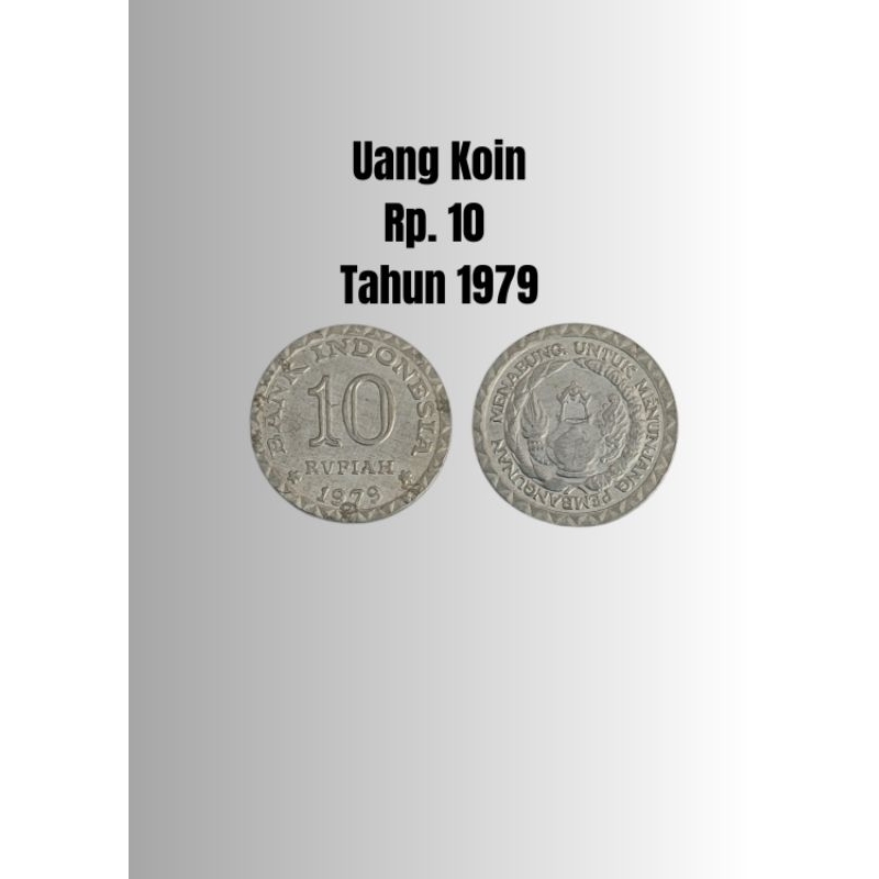 uang kuno 10 sen tahun 1957