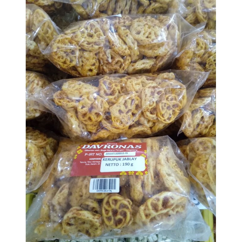 

Kerupuk Pedas Davronas 190 gr