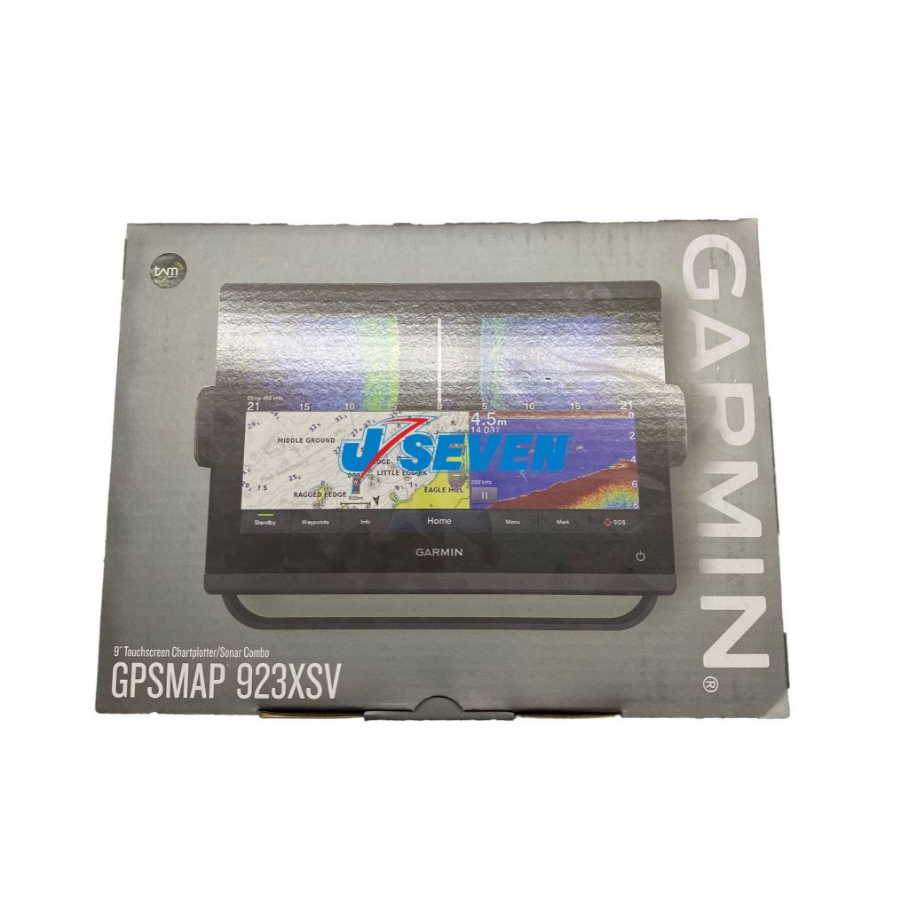 Garmin GPSMAP 923xsv - chartplotter - fishfinder - GPS - Ais - Radar - Transducer 1kw