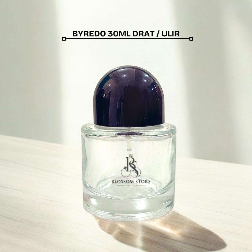 Botol Parfum Byredo 30ML Tutup Hitam Spray Drat - Botol Parfum Byredo Drat 30ML