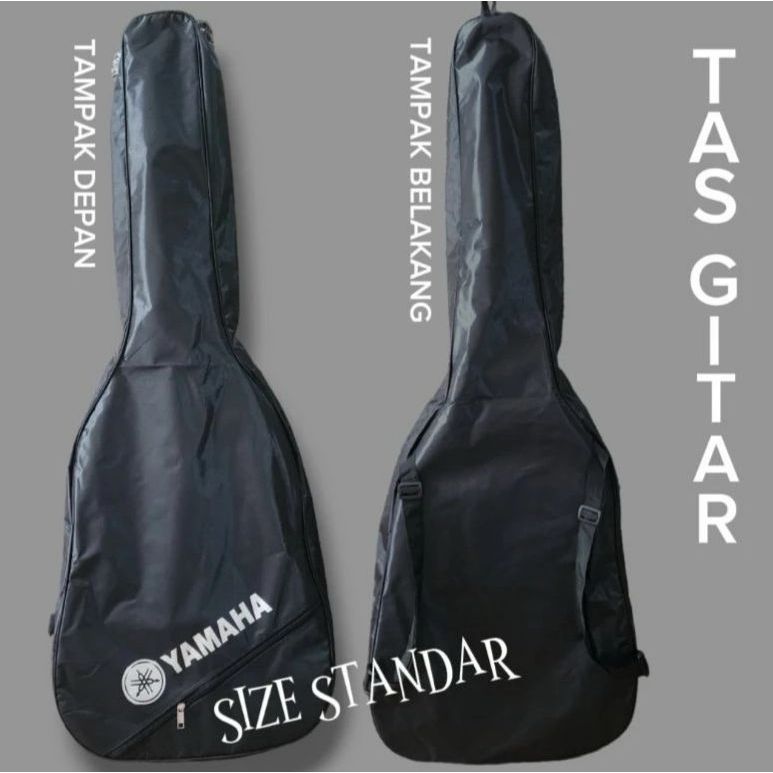 Tas Gitar , Bass, Akustik Atau Elektrik YAMAHA Bahan Parasut Anti Air