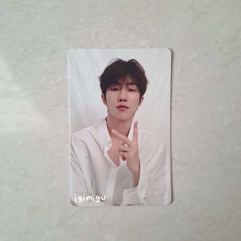 SEVENTEEN THE8 Minghao 24H Limited B Photocard PC