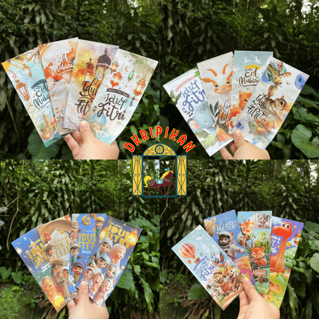 

[EDISI LEBARAN] Amplop lebaran isi 10 pcs (100gsm)