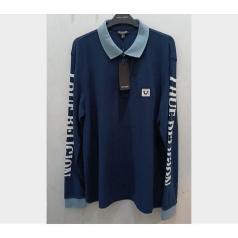 Kaos Polo Pria TRUE  RELIGION Original 100%