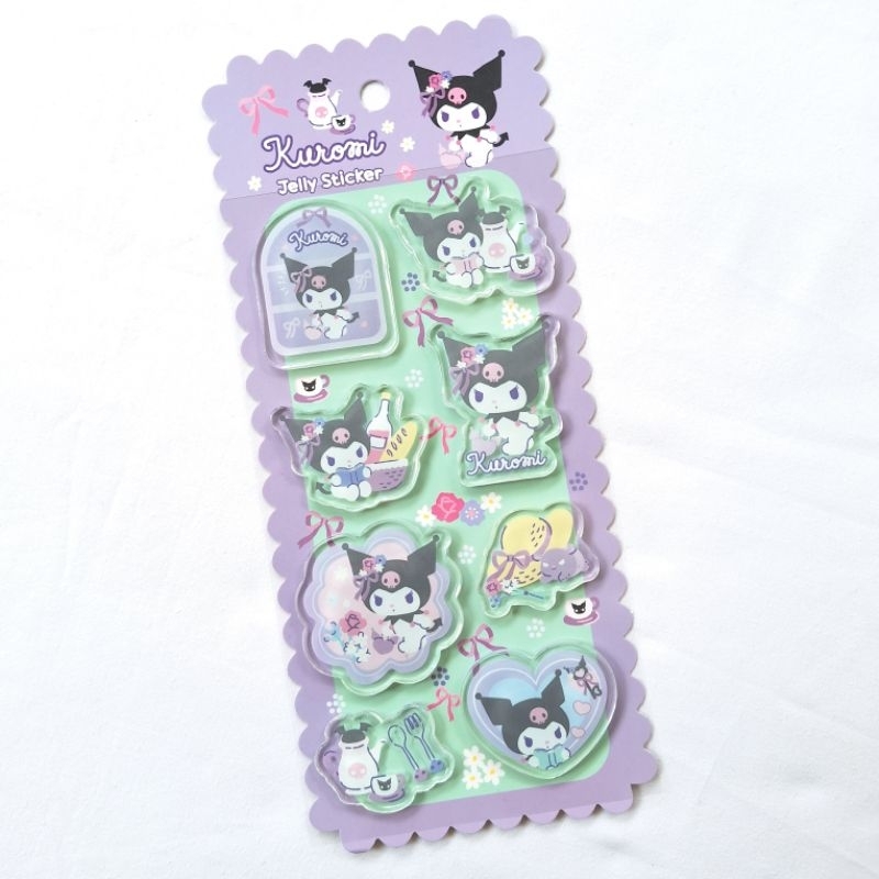 

Kuromi Jelly Embossed Stickers Adinata / Stiker / Label / Perekat 2532-6105