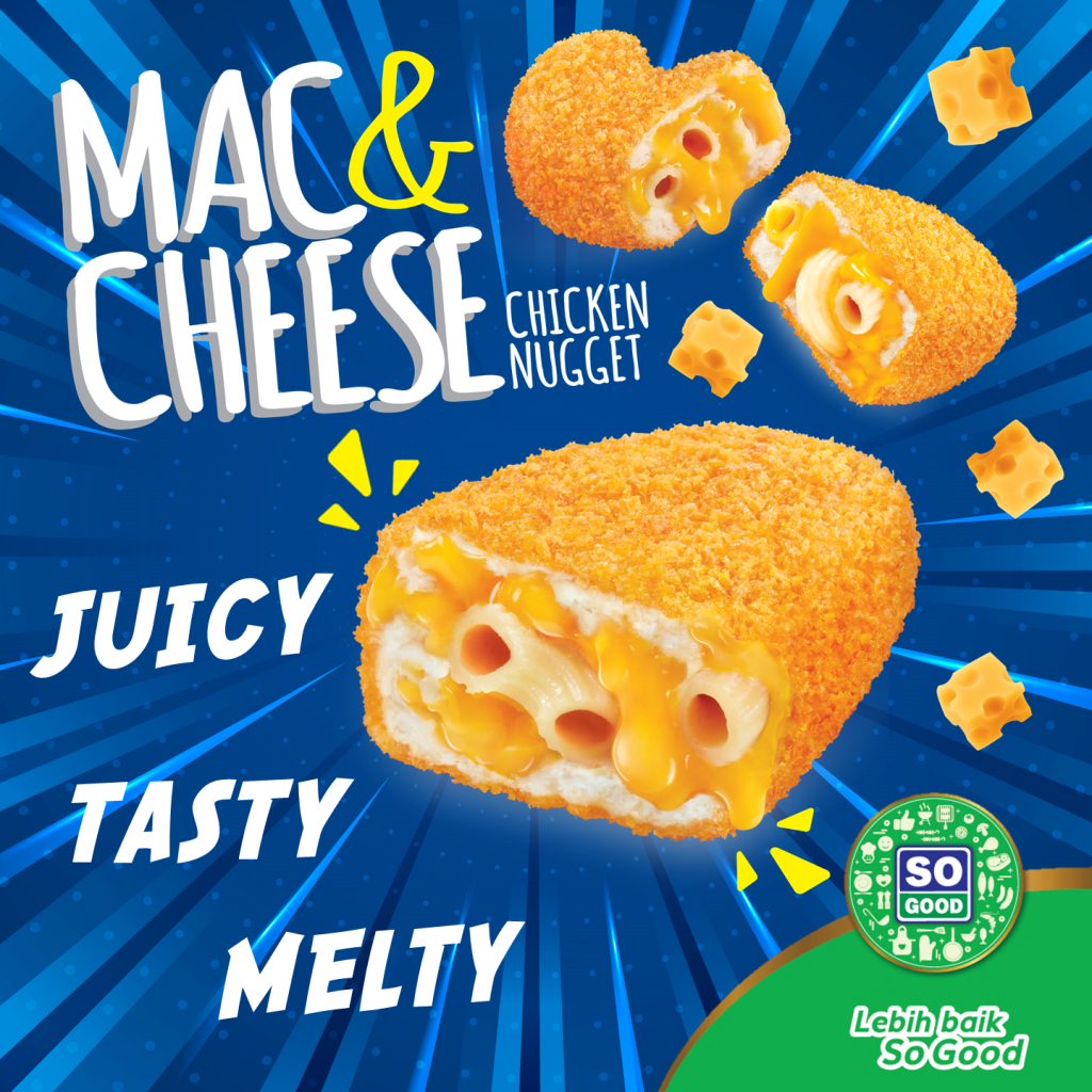 

SOGOOD MAC N CHEESE NUGGET 400GR