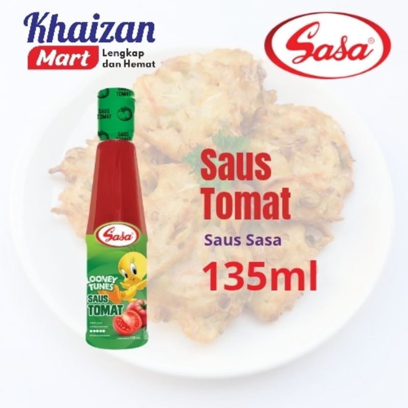 

SASA SAUS TOMAT KEMASAN BOTOL UKURAN 135ML & 340ML