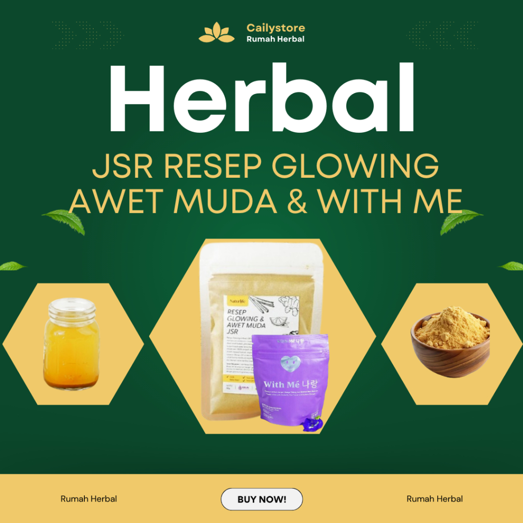 

JSR RESEP GLOWING AWET MUDA & WITH ME / DETOX RESEP SEHAT JSR