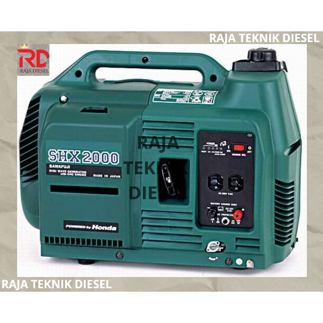 ELEMAX HONDA Silent Generator SHX 2000 2 KVA 1900 Watt W DIGI-WAVE Genset Inverter JAPAN ORIGINAL