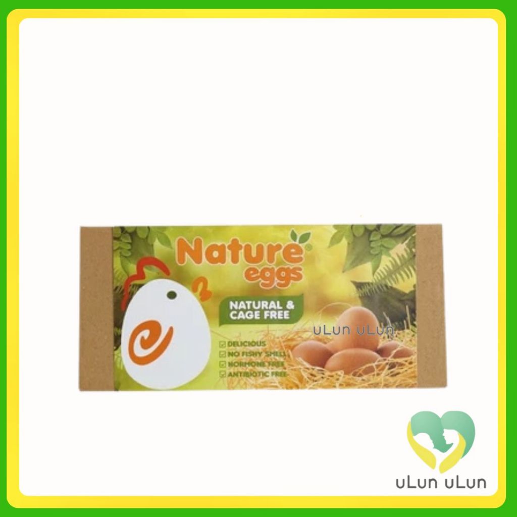 

Ulun Ulun Nature Eggs Omega 3 Telur 10 pcs Telur Organik Healthy Eggs |