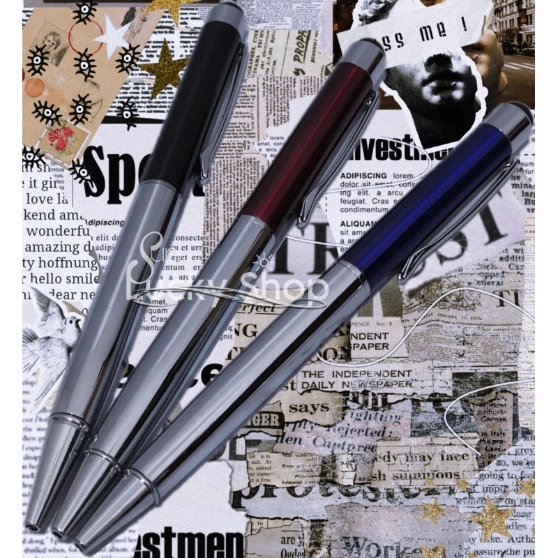 

Pulpen Custom AS-108 BB stylus | Pen Metal Promosi Stylus | Pena Stainless Include Box | Pen Custom Souvenir