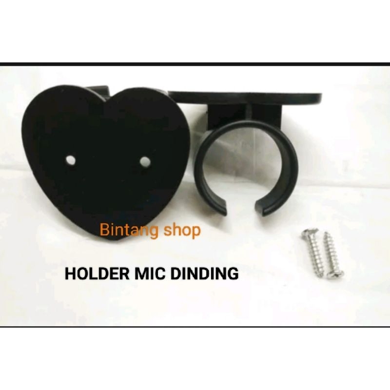 Holder Mic dinding breket mic dinding per 1 pcs