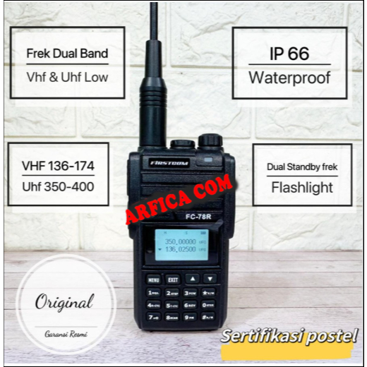 HT FIRSTCOM FC 28R FC28R FC-28R DUALBAND GARANSI RESMI
