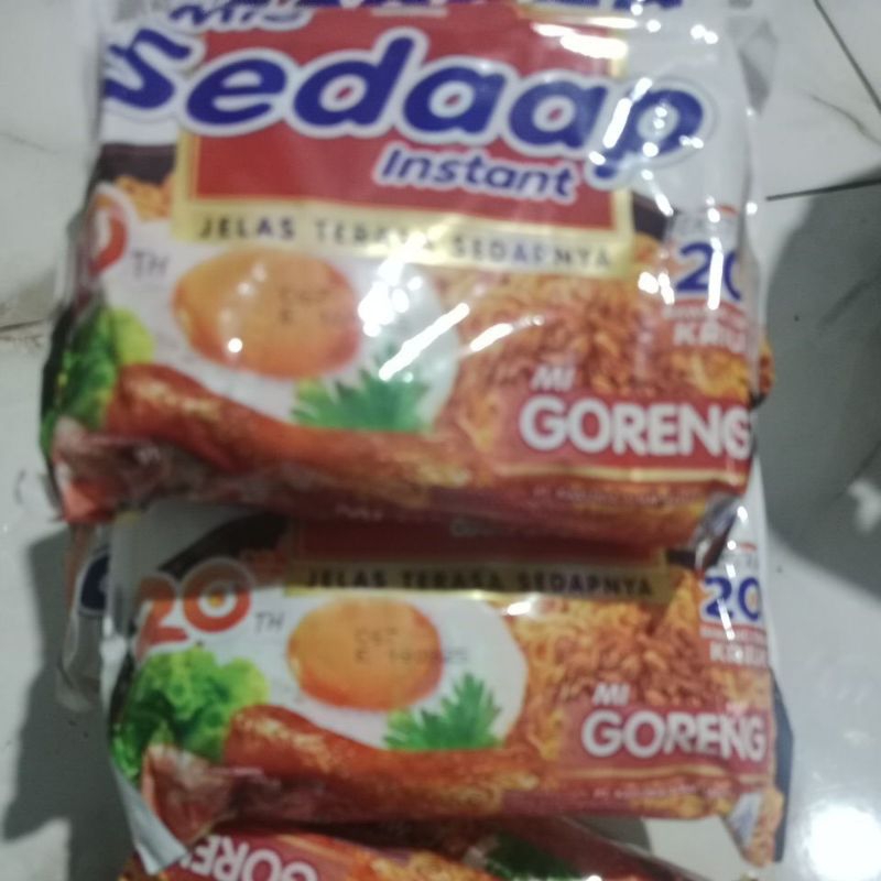 

Mie sedap goreng Goreng Per Pcs