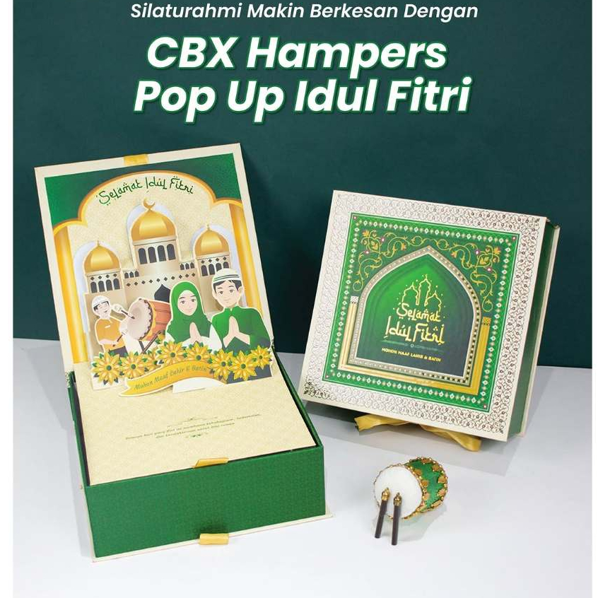 

Box Hampers Lebaran Pop Up Box CBX Dus Idul Fitri Kue Kering [1pcs]