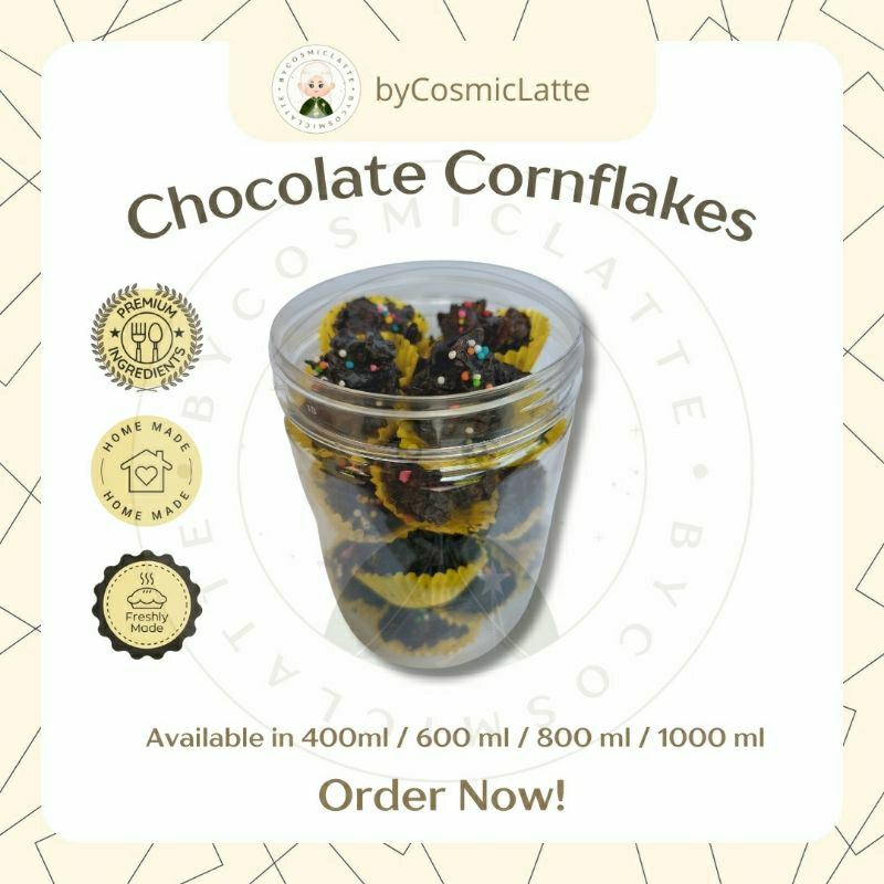 

Chocolate Cornflakes | Corn Flakes Coklat | Kue Kering Lebaran Kuker Jagung Cokelat Premium