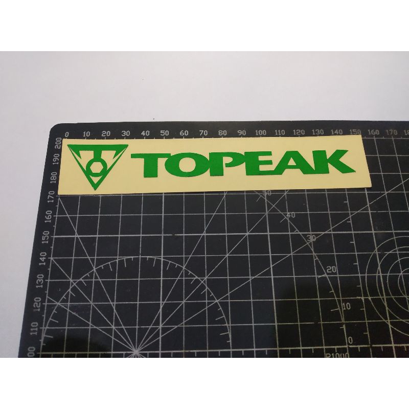 

stiker cutting topeak