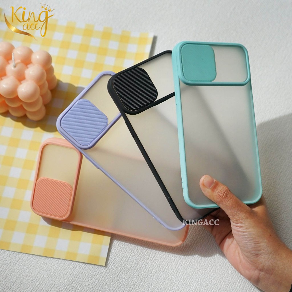 Case Hp Camera Slide For Samsung A03 A04 A10 A11 A12 A13 A21S A50 A51 A52 A71 A72 A73 - Casing Hp