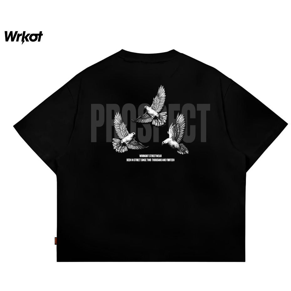 Workout Streetwear Kaos Baju Tshirt Boxy Oversize 20S Prospect