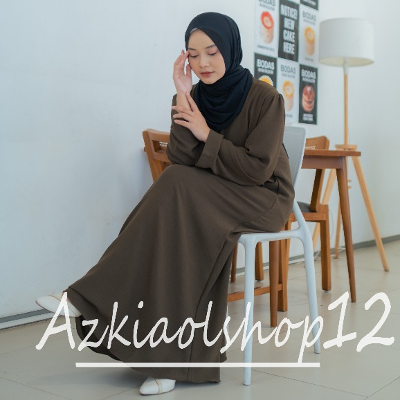 AZKIA ABAYA ABAYA ARAB/ABAYA TURKEY BANYAK WARNA