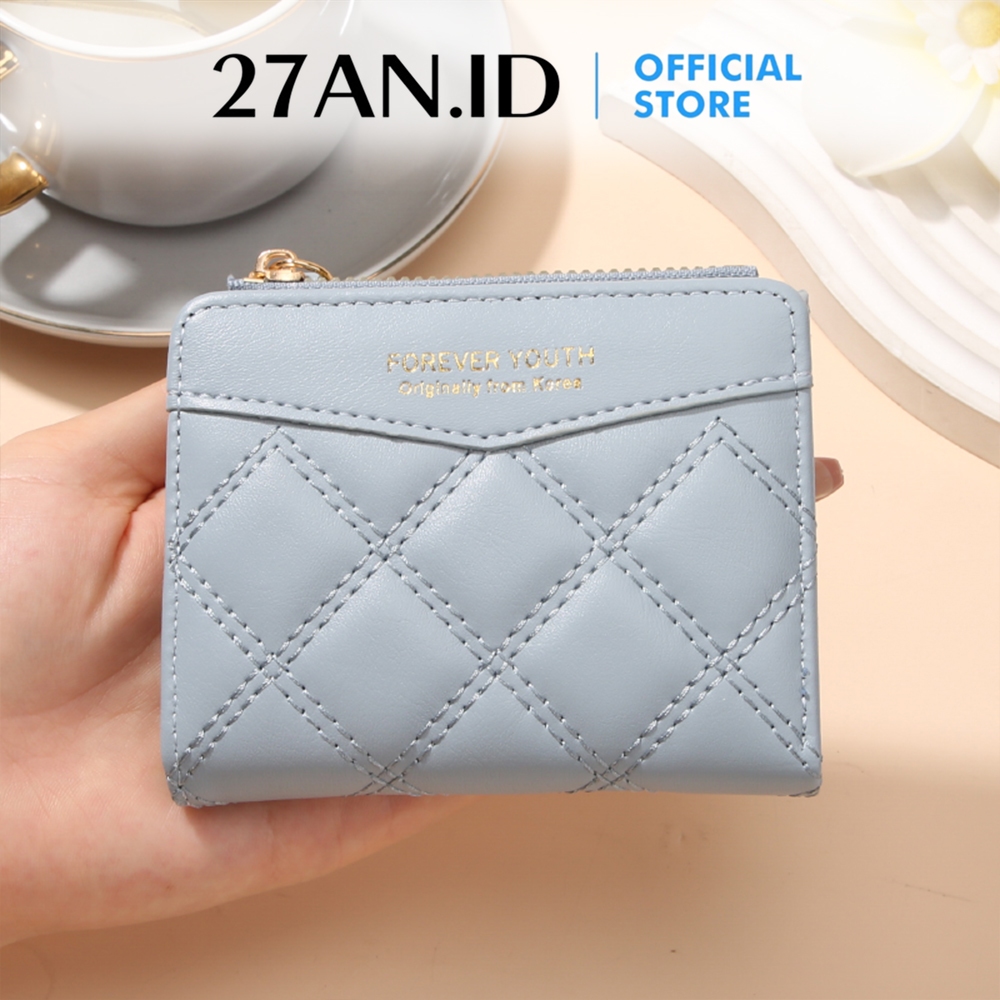 OFFICIAL (27AN.ID) DOMPET LIPAT KULIT WANITA AC05 DOMPET MINI WALLET DOMPET KARTU DOMPET WANITA