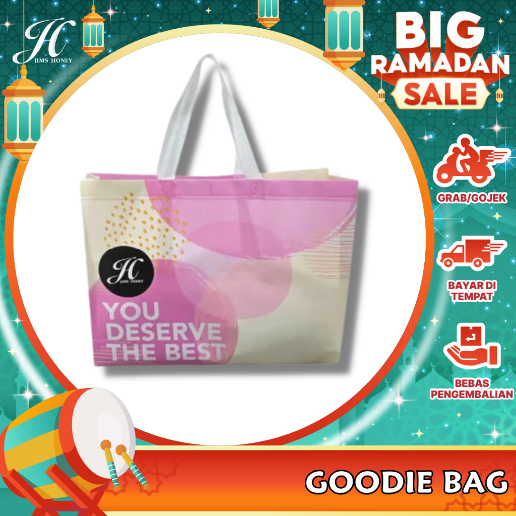 

GOODIE BAG BESAR TAS BELANJA JIMS HONEY