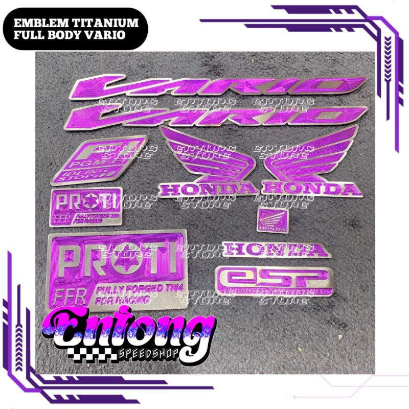 Emblem Titanium Paket Full Body VARIO
