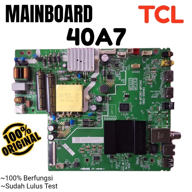 MB / Mobo / Mainboard / Motherboard Android Tv TCL L40A7 40A7