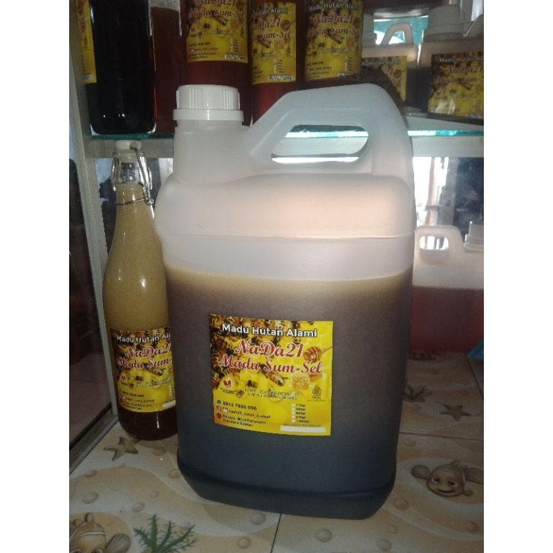 

5kg Madu HITAM PAHIT kemasan drigen