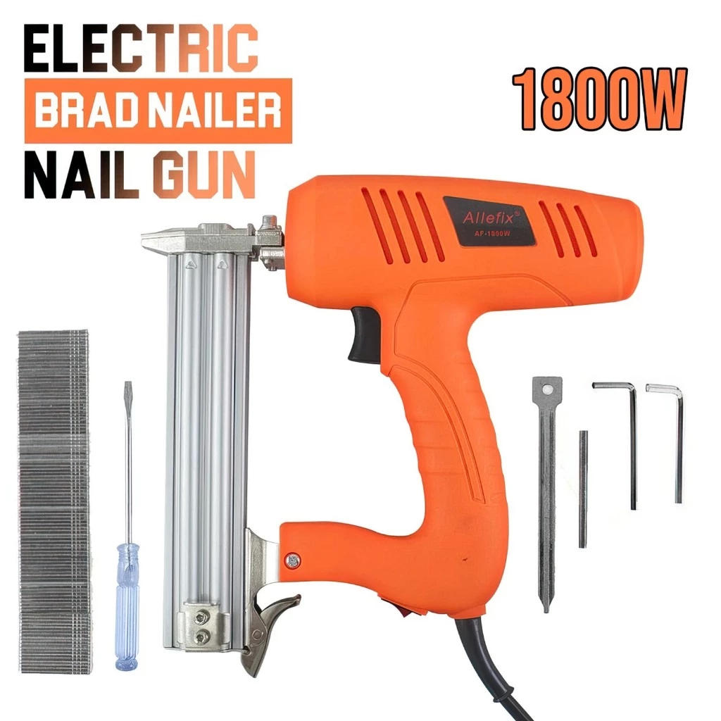

Allefix Alat Paku Tembak Air Nail Gun F30 Stepler Lurus Multifungsi Praktis 1800W