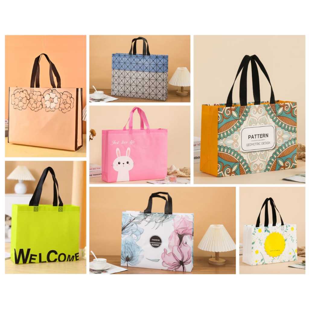 

Tas Belanja - Tas Spunbond - Tas Jinjing - Tas Souvenir - Tas Jinjing Wanita - Tas Lipat - Tas Kado - Kantong Belanja - Souvenir - Kantong - Shopping bag - Spoundbond - Tote Bag - Tas Wanita - Tas Murah - Tas Belanja Murah - Tebal dan Kuat - Tas Wanita