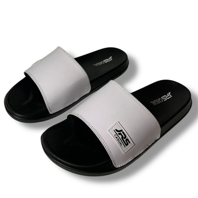 Sandal Pria Wanita Sandal Slide Slop Sandal Pria Wanita Putih Hitam