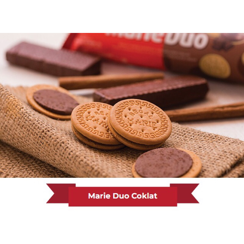 

Regal Marie Duo Coklat 100gr / kemasan Roll