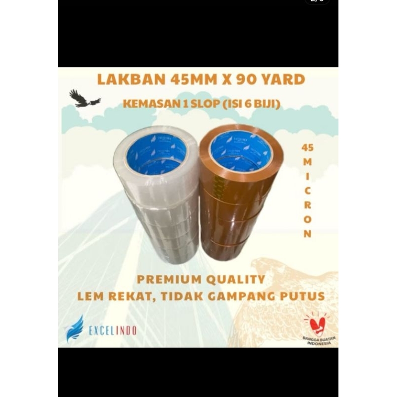 

plaster lakban premium 45mm x 99 yard super tebal