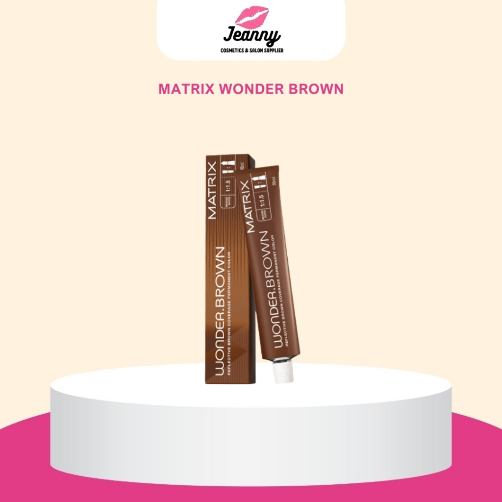 MATRIX WONDER BROWN HAIR COLOR | matrix hair color | hair treatment | pewarna rambut coklat
